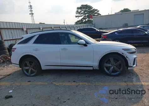 2022 Genesis Gv70 3.5T Awd Sport из США, поврежденный, VIN KMUMCDTC6NU040733